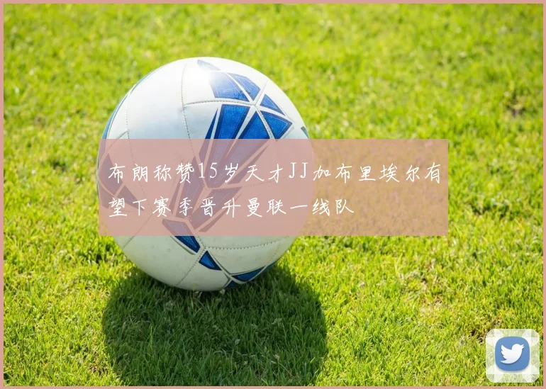 布朗称赞15岁天才JJ加布里埃尔有望下赛季晋升曼联一线队