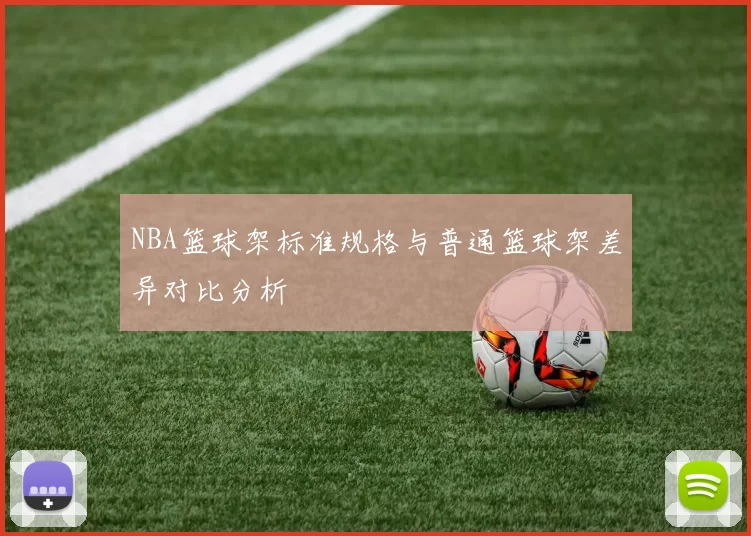 NBA篮球架标准规格与普通篮球架差异对比分析