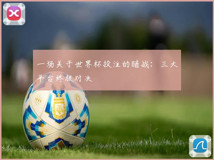 一场关于世界杯投注的暗战：三大平台终极对决
